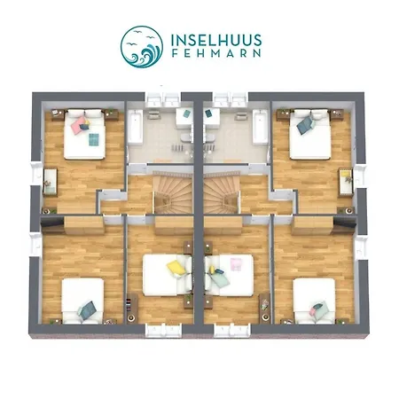 בית נופש Inselhuus Fehmarn 2 *